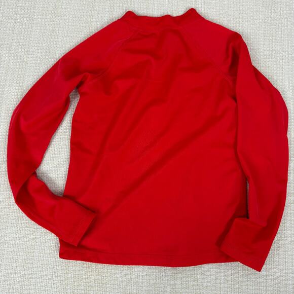 Kanu Surf Boys Rash Guard Red Long Sleeve Size‎ 8 - Picture 4 of 4
